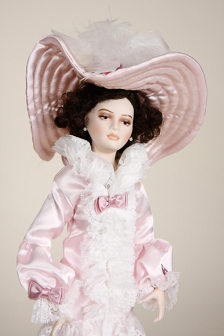 image of Anna, porcelain, art dolls by Tom Francirek and Andre Oliveira