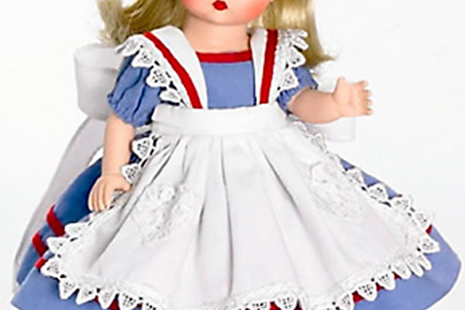 Image of small Madame Alexander Alice doll