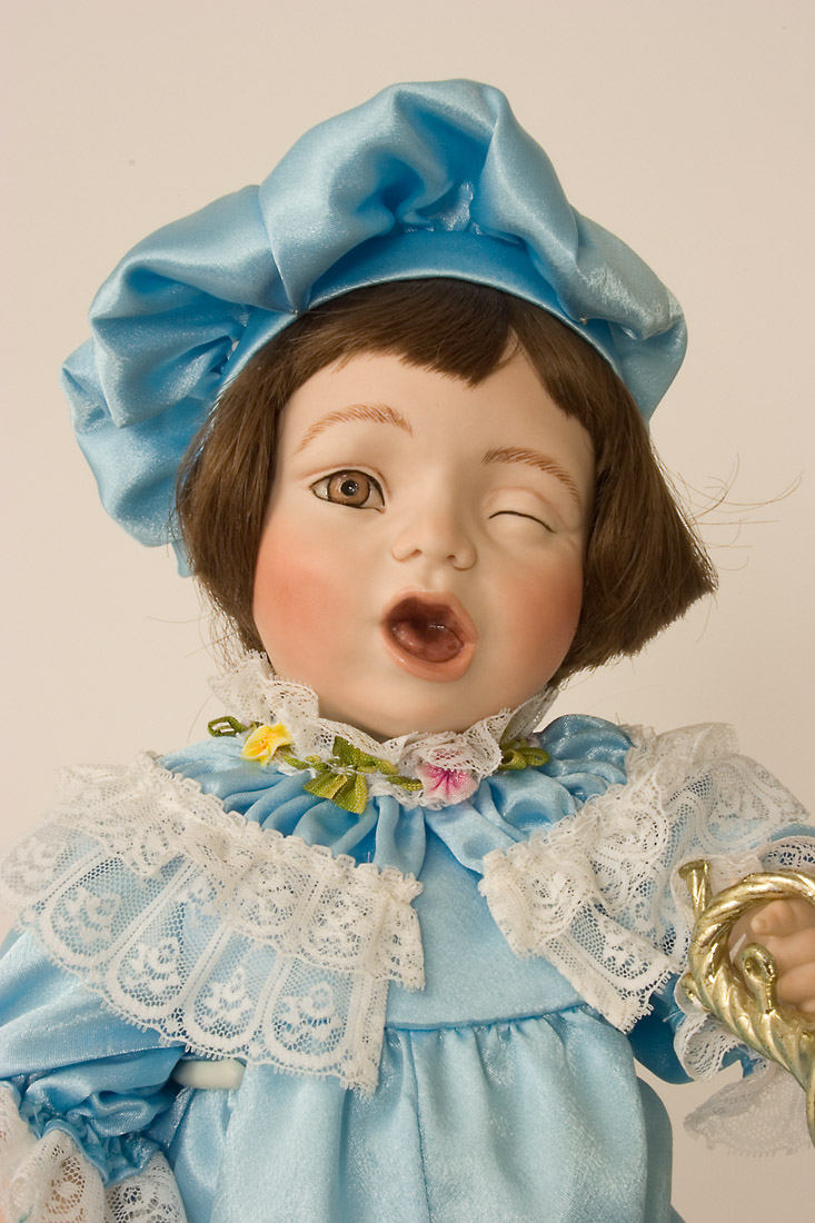 little boy blue porcelain doll