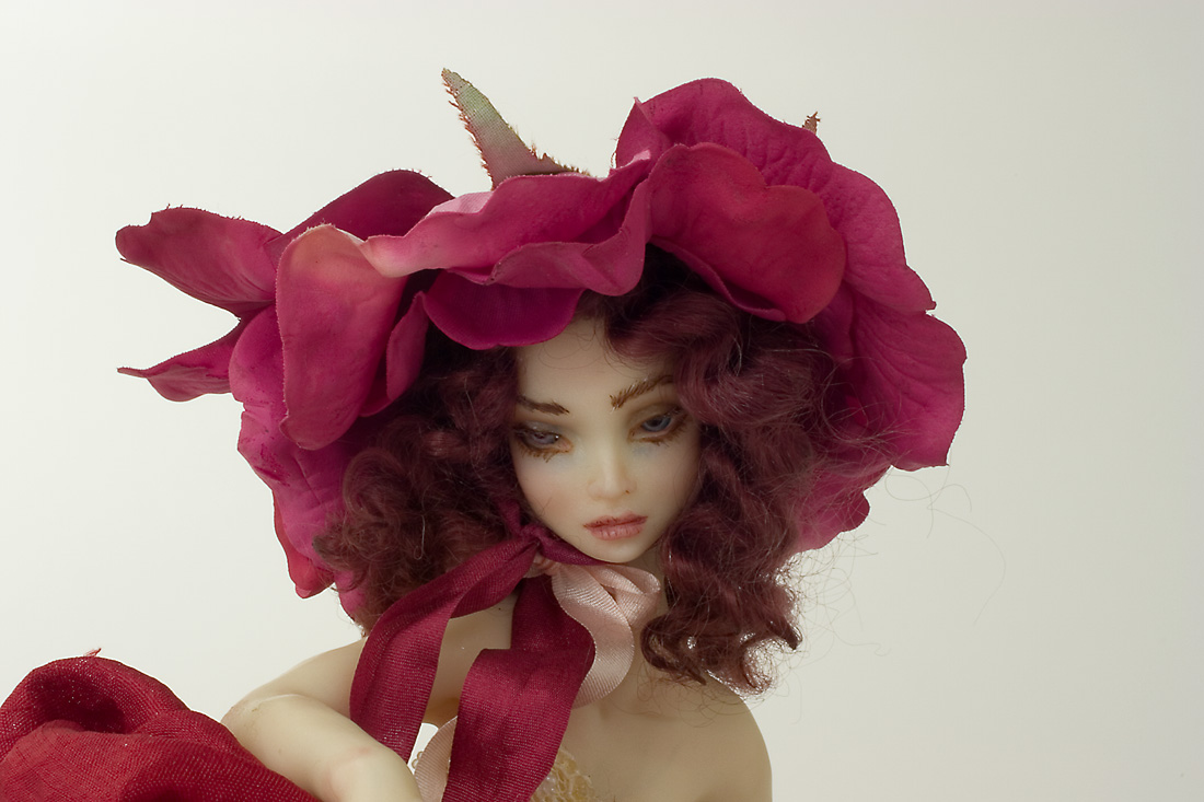 rose fairy figurine