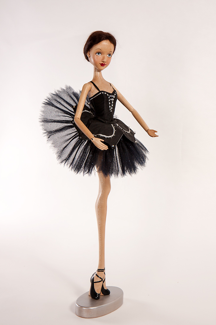 black ballerina doll