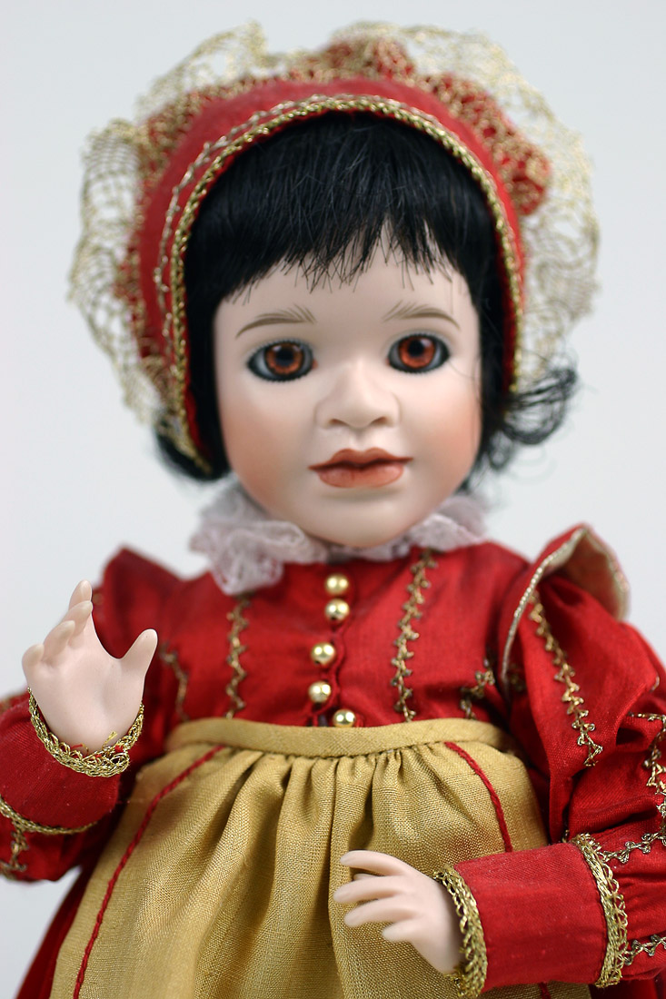 Scarlett Letter - porcelain limited edition collectible doll by Wendy