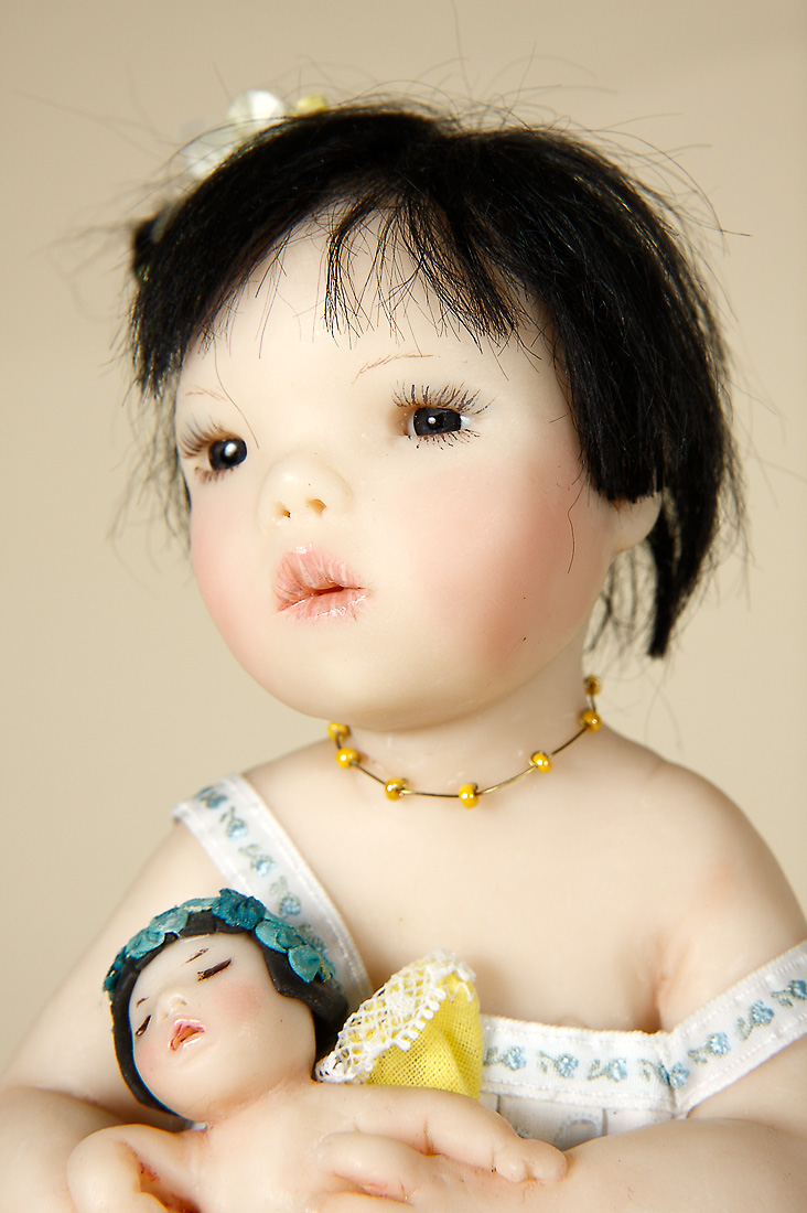 doll made of clay