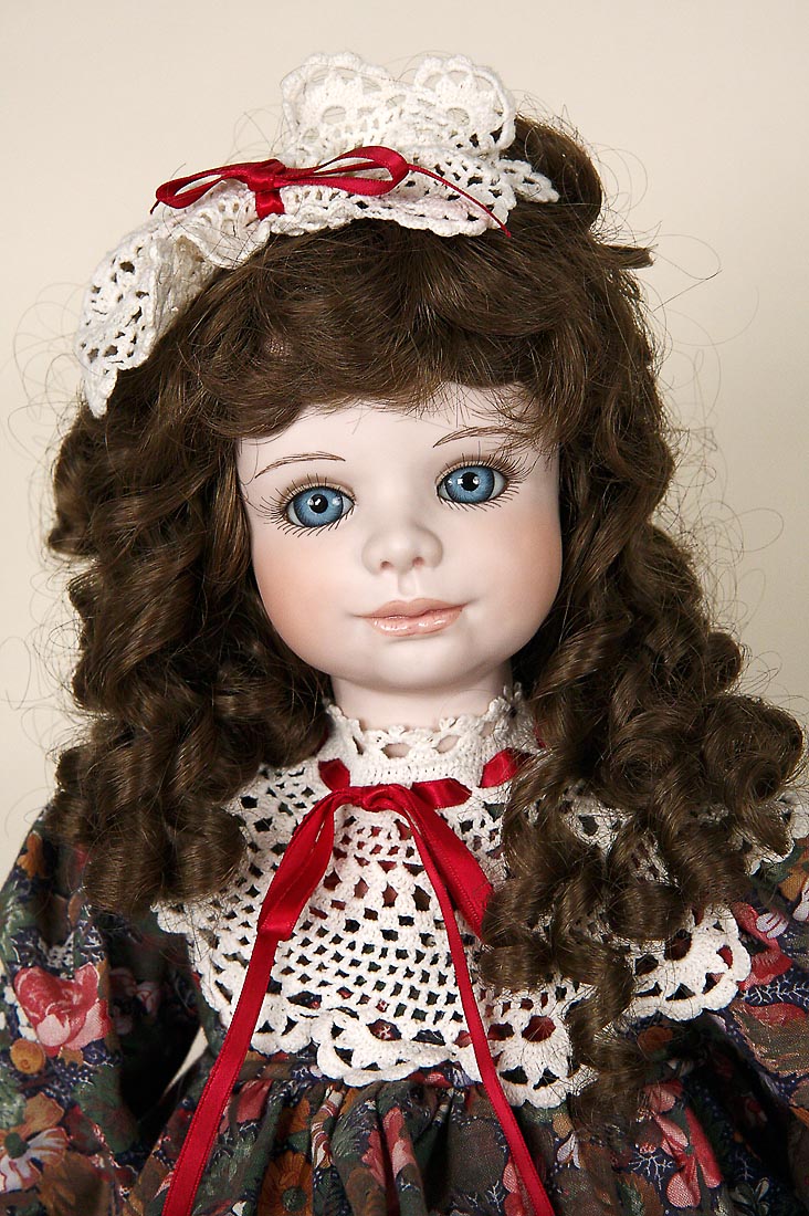 Rachel Porcelain Soft Body Limited Edition Collectible Doll By Jerri