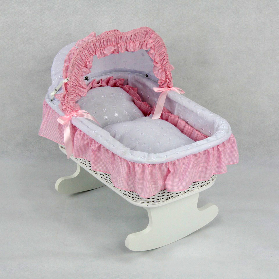 dolls rocking crib