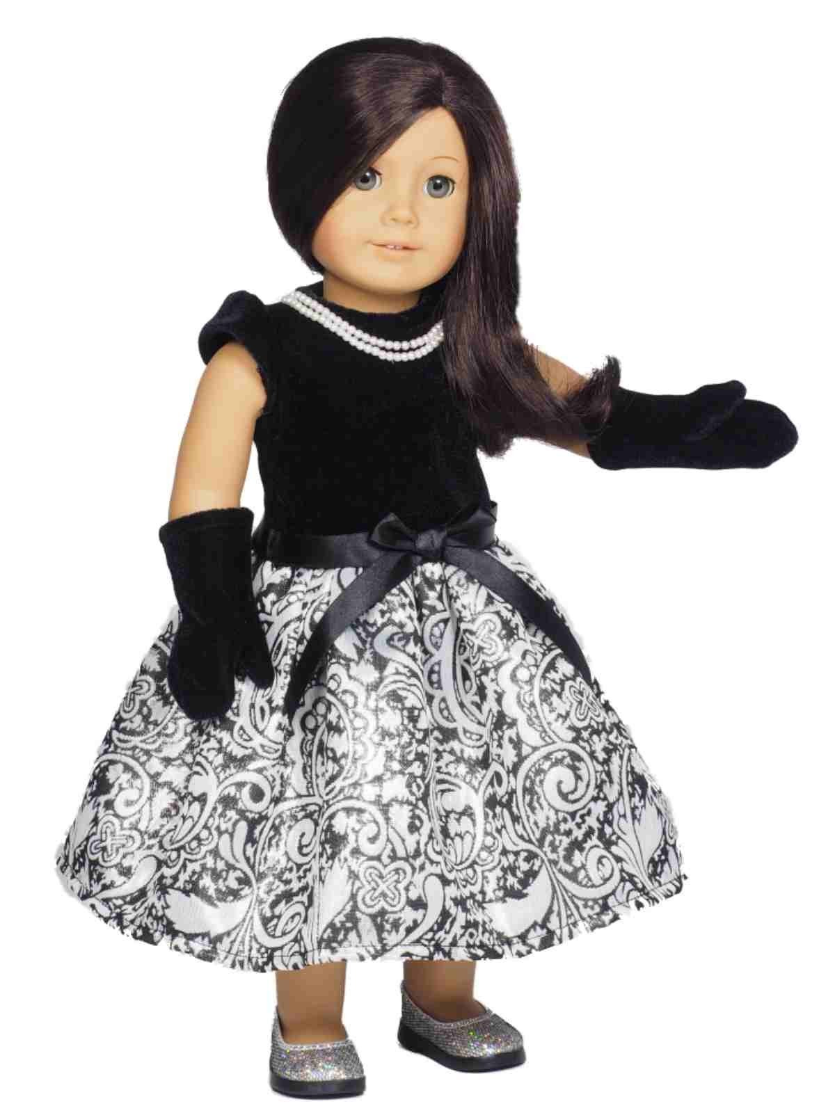 Little Black Dress Doll Clothes For 18'' Dolls & American ...