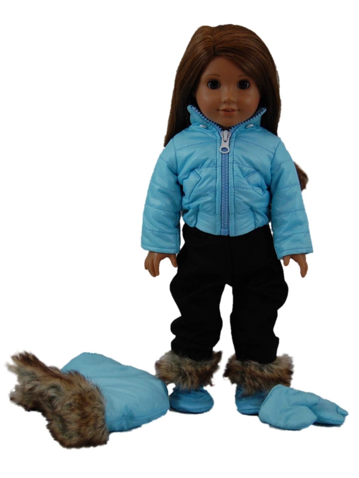 Winter Ski Time Outfit Doll Clothes For 18" Dolls 