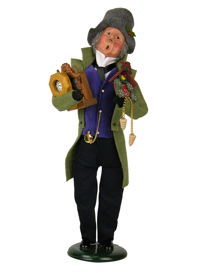 Clockmaker - Caroler Figurine By Byers' Choice, Ltd.