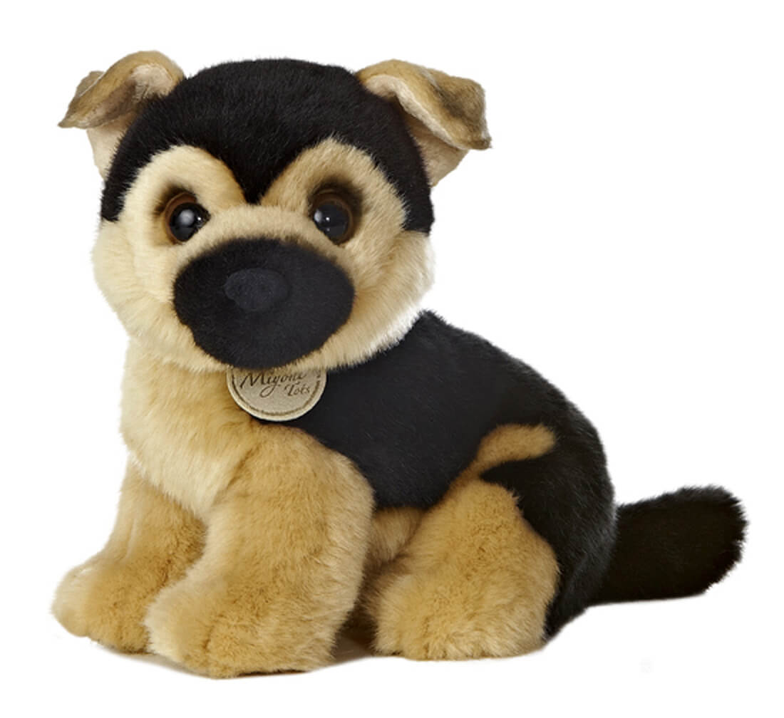 German Shepherd Pup Plush Animal Toy By Aurora