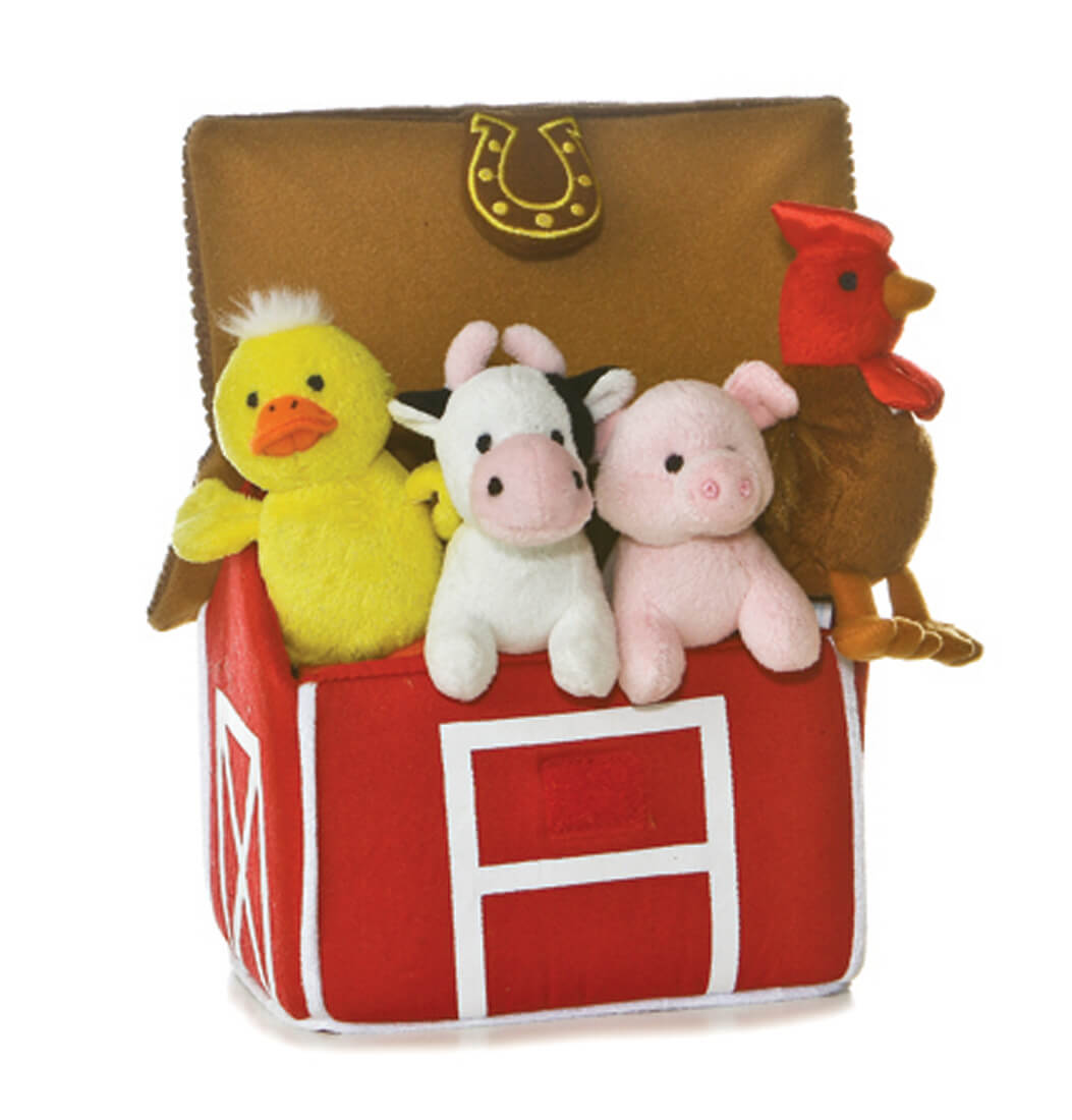 My Barnyard Friends plush animal toy by Aurora