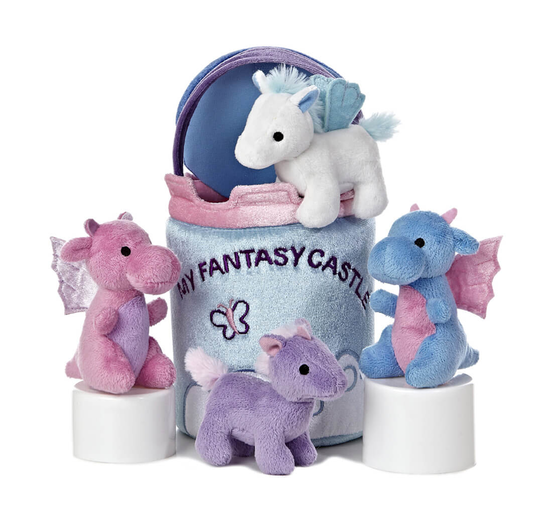 castle box mini plush set