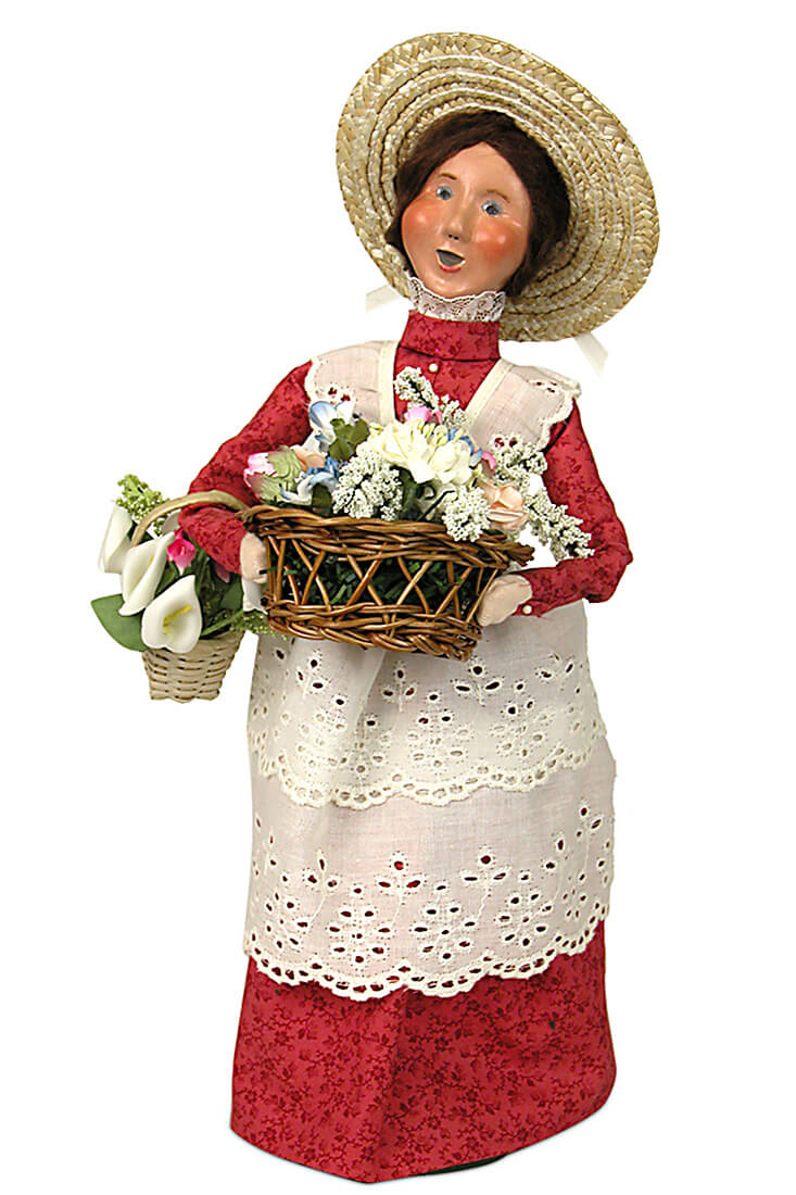 Woman Selling Flowers Spring 2015 Signed Edition