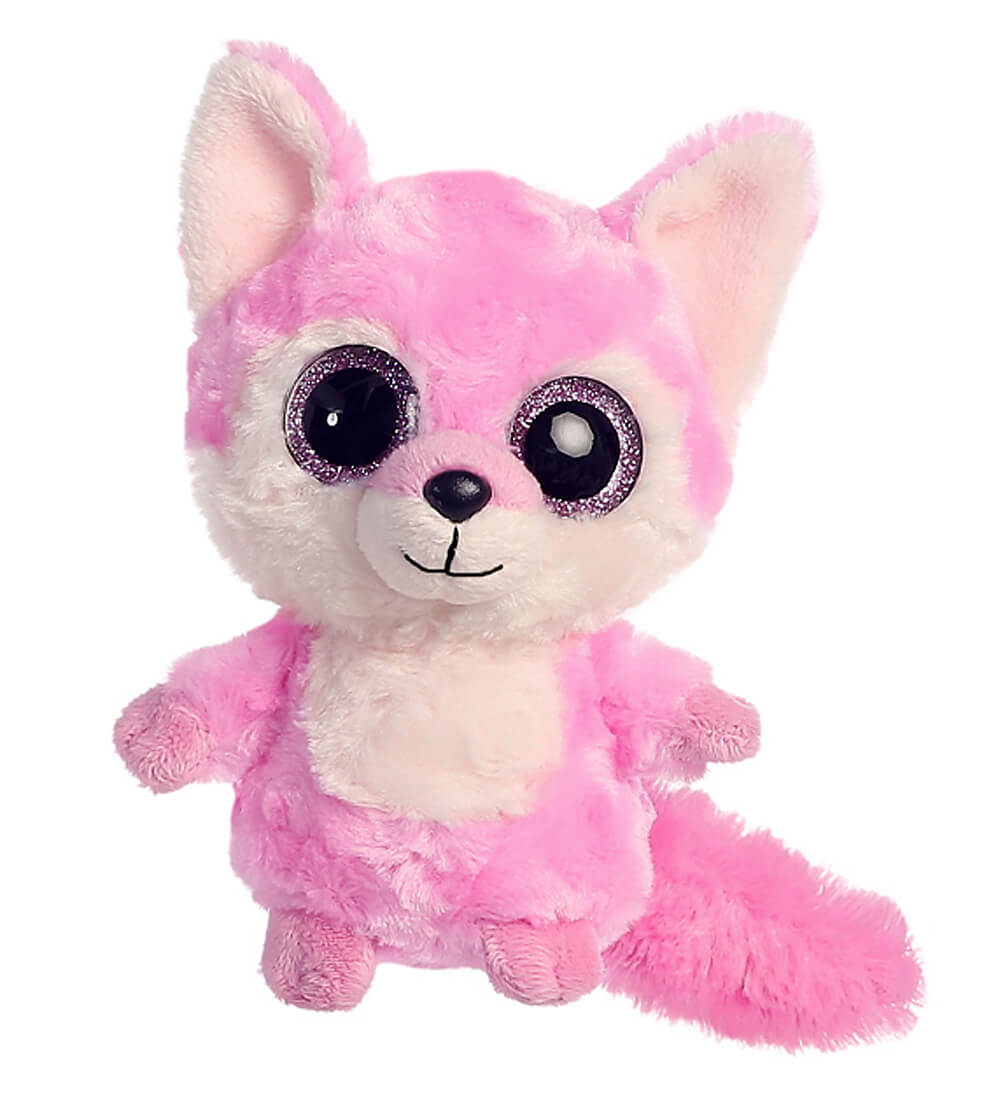 pink fox plush