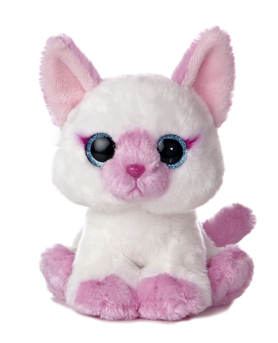 Marshmallow plush cat toy by Aurora