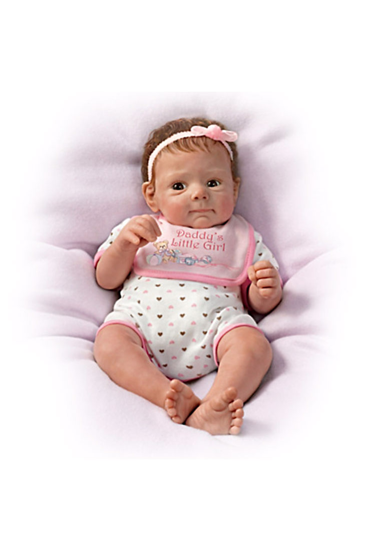 Girl Reborn Vinyl Baby Doll Newborn Adorable Nursery ...