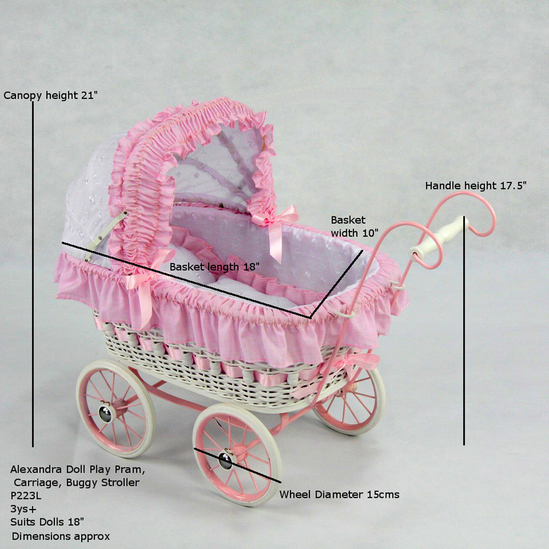 doll princess carriage