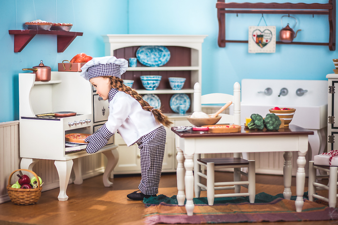 18 inch doll kitchen furniture