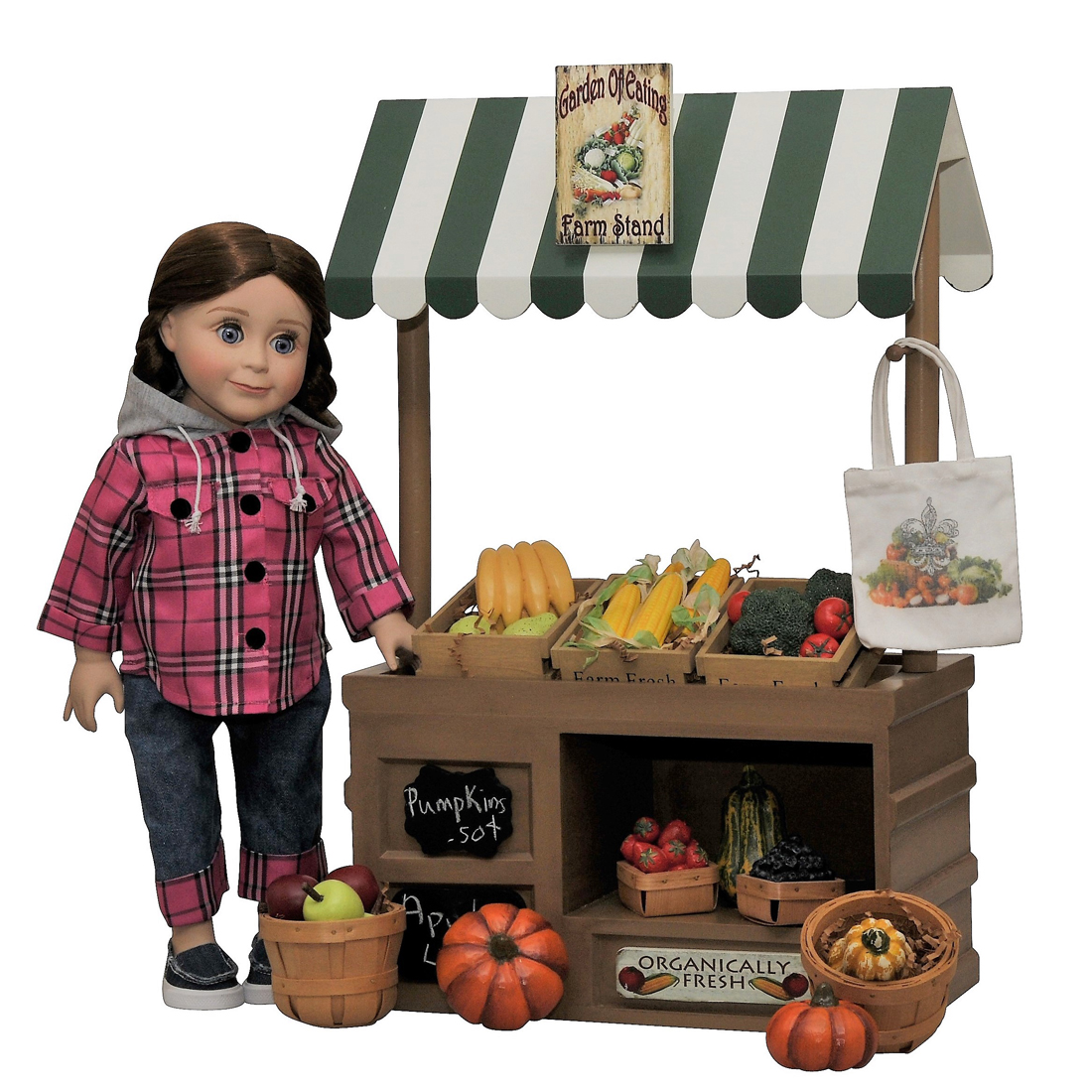 american girl garden stand