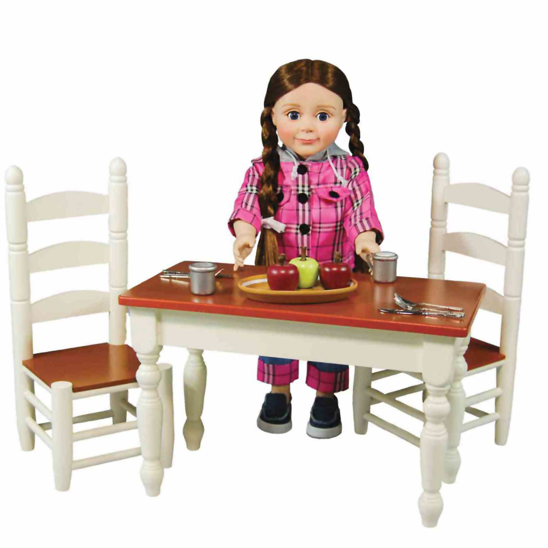 Farmhouse Collection Farm Table & Chairs for American Girl ...