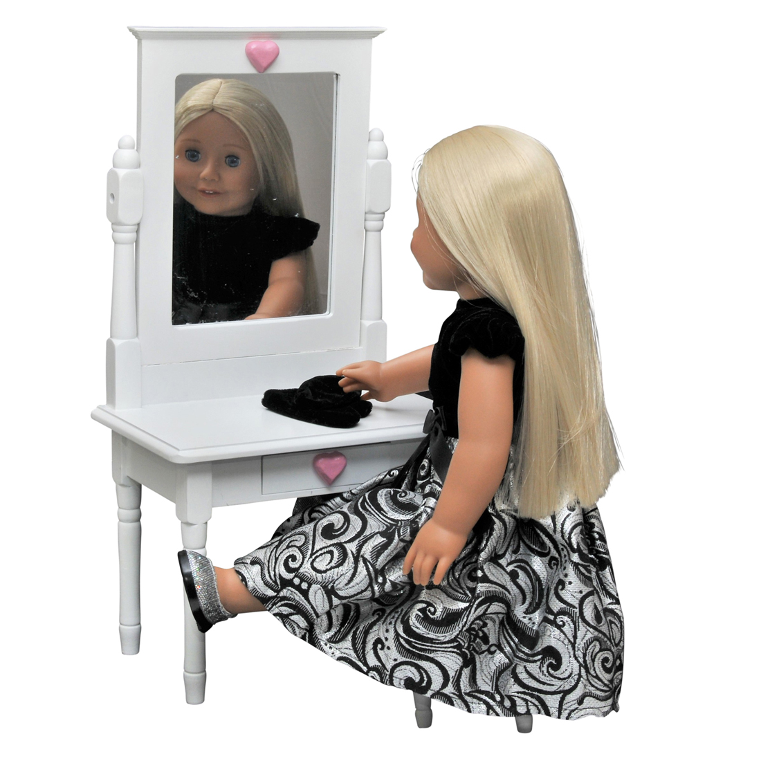 american girl vanity set