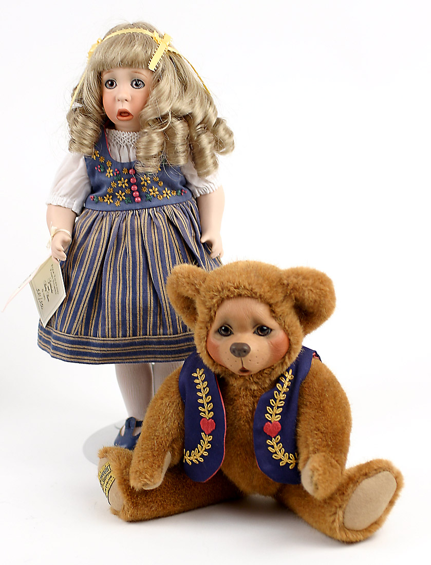 goldilocks porcelain doll