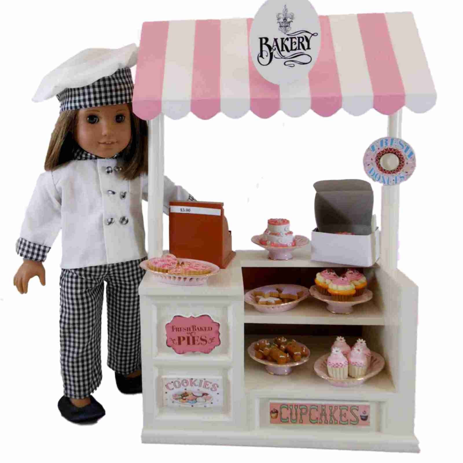 american girl doll baking set