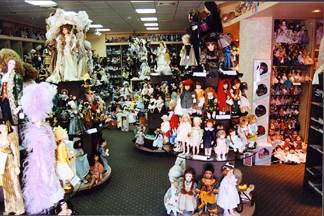 vintage doll store