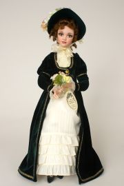 Collectible Limited Edition Porcelain soft body doll Elinor by Jan McLean