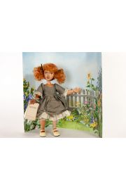 Main image of Mary Mary Quite Contrary wood art doll by Marlene Xenis