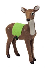Image of Spotted Reindeer figurine for Byers' Choice traditional  caroler figurines.