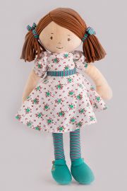 Photo of Katy plush doll from preschool; Dames collection by Bonikka.