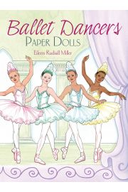 Photo of book cover ballet Dancers Paper Dolls.