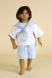 Collectible Limited Edition Vinyl soft body doll Enzo by Annette Himstedt