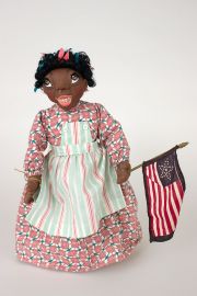 Idy Jane - The War Is Over - limited edition vinyl collectible doll  by doll artist Pat Kolesar.