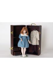 Amanda - limited edition vinyl collectible doll  by doll artist Alice Lester.