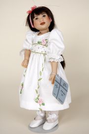 Aimee Lin - limited edition vinyl collectible doll  by doll artist Helen Kish.