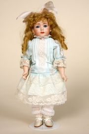 Bruno Schmitt Wendy - limited edition porcelain and composition collectible doll  by doll artist Connie Lynch.