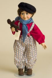 Hansel - limited edition resin collectible doll  by doll artist Faith Wick.