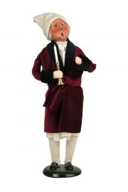 Scrooge - collectible limited edition mixed media caroler figurine by Byers' Choice, Ltd.