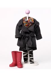 8" Doll Fall Weather Chic Outfit fashions for all 18" dolls