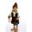 Collectible Limited Edition Wood doll Pinocchio Off to School by Marlene Xenis