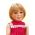 Karen - collectible limited edition porcelain art doll by doll artist Andrea Robbins.