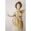 Queen of the Golden Butterflies - collectible one of a kind polymer clay art doll by doll artist Elizabeth Jenkins.