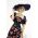 A Breezy Day 1915 - collectible one of a kind porcelain direct sculpted art doll by doll artist Maria Ahren.