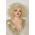 Totally Blonde Marilyn Monroe - collectible limited edition porcelain soft body art doll by doll artist Marilyn Houchen.