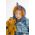 Petite Suzie - collectible limited edition leather art doll by doll artist Malou Ancelin.