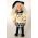 Buttons and Bo - collectible limited edition porcelain art doll by doll artist Hal Payne.