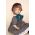 Klair I - limited edition vinyl soft body collectible doll  by doll artist Sabine Esche.
