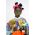 Black Girl no.16 - collectible one of a kind finished porcelain art doll by doll artist Uta Brauser.