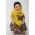 Rashni - collectible limited edition porcelain soft body art doll by doll artist Yolanda Bello.